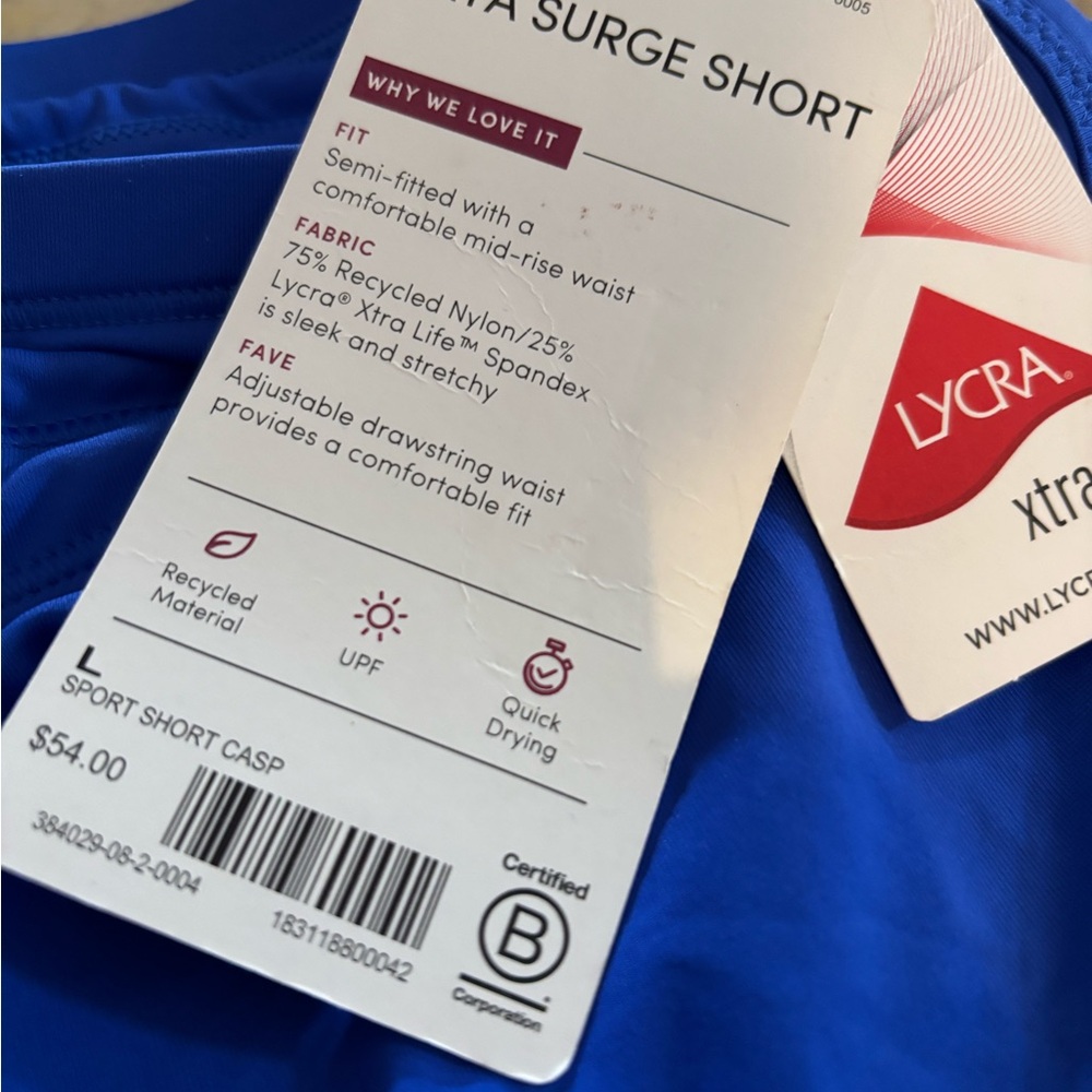 Blue Surge Shorts